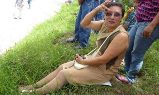 Lesbia Urquía, activista ambiental de Honduras. Fotografía de Twitter.