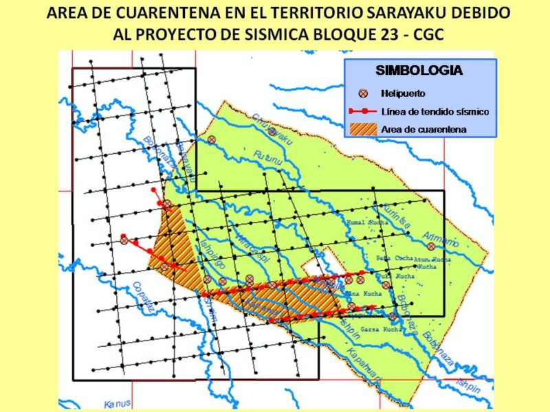 Área de pentolita. Gráfica: Cortesía de Carlos Mazaban.